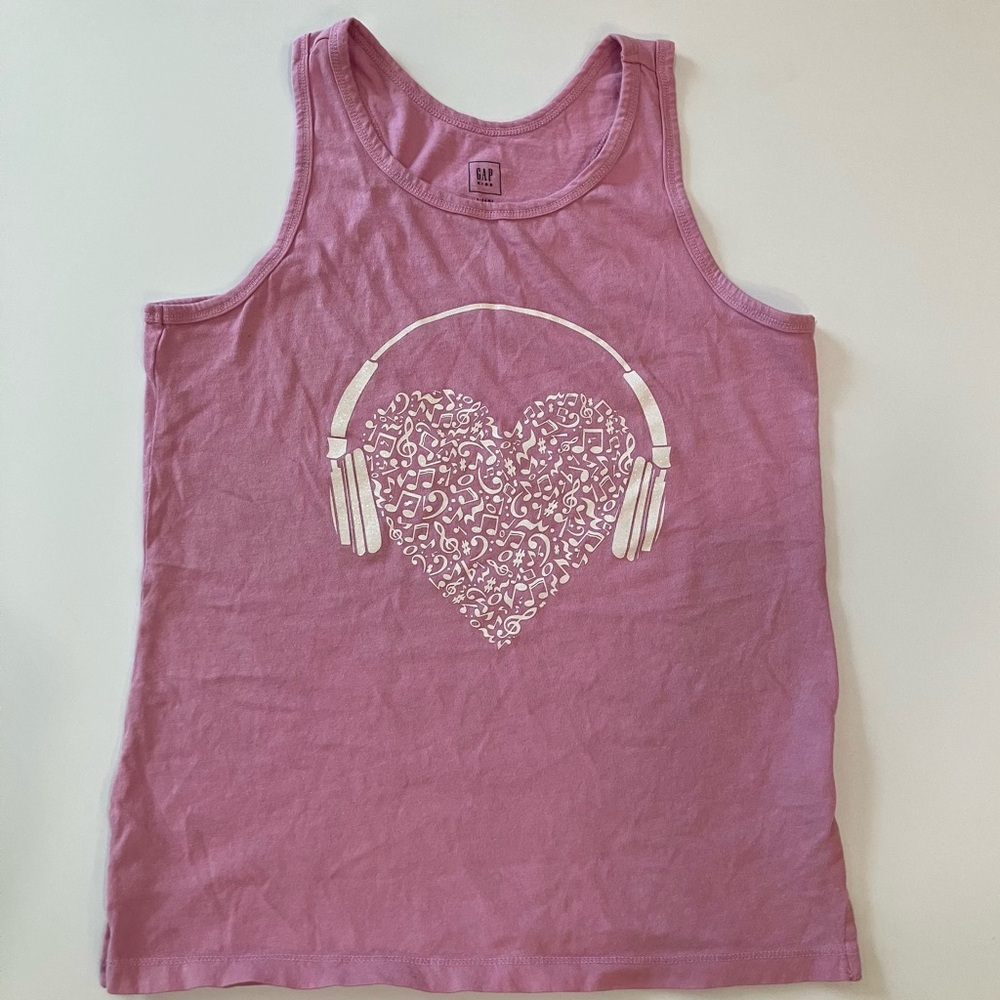 Gap tank top pink 10 girls